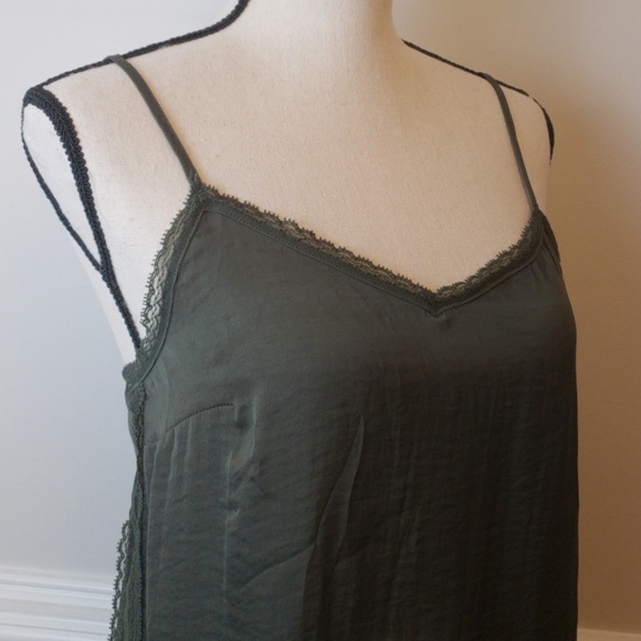 Lace Trim Cami - Picture 2 of 7